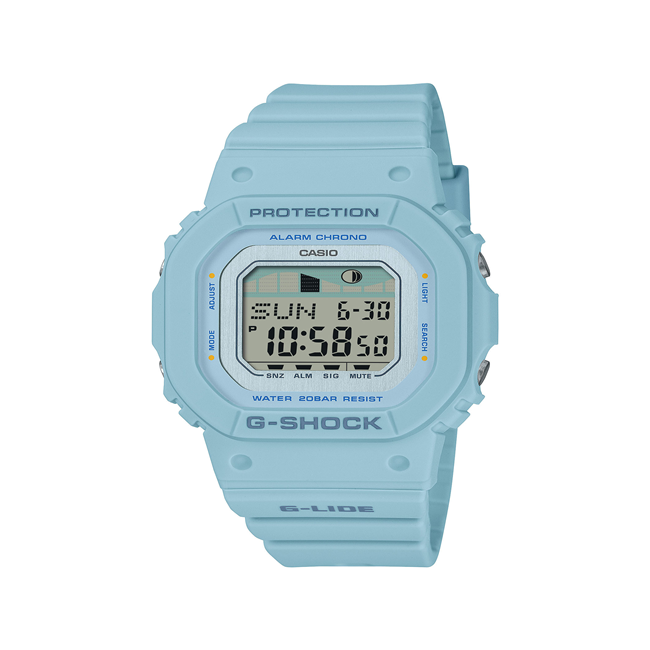 Baby g shock light blue discount