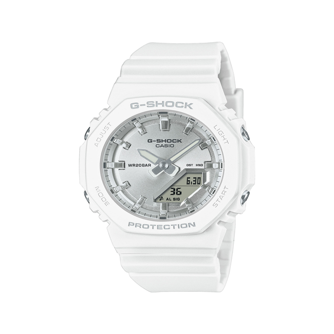 CASIO Uhr G-Shock weiß Damen GMA-P2100VA-7AER