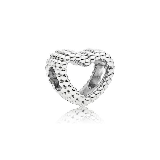 Pandora charms heart shaped discount