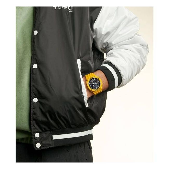 G-SHOCK SQUAD UNISEX - Digitaluhr - Neon/goldfarben