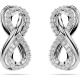 Hyperbola stud earrings Infinity White Rhodium plated 5687269_8420