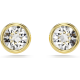 Imber stud earrings Round cut White Gold-tone plated 5681552_8404