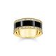 THOMAS SABO Ring Silber vergoldet Zirkonia TR2445-565-11 (1)